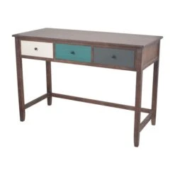 Pacific Loft 3 Drawer Dressing Table, Pine -Furniture Store 30821743 alt02
