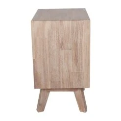 Pacific Kalmar 3 Drawer Bedside Table, Natural Acacia -Furniture Store 30821767 alt04