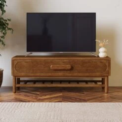 Khari Standard TV Unit Mango Wood For TVs Up To 50"