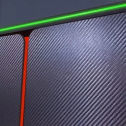 X Rocker Carbon Tek Wardrobe With Neo Fibre LED -Furniture Store 30822318 alt02