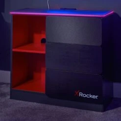 X Rocker Carbon Tek Chest Of Drawers With Neo Fibre LED -Furniture Store 30822319 alt04