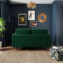 Zoe Velvet 2 Seater Sofa -Furniture Store 30825925 alt04