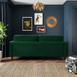 Zoe Velvet 3 Seater Sofa 32 Zoe Velvet 3 Seater Sofa -Furniture Store 30825926 alt04