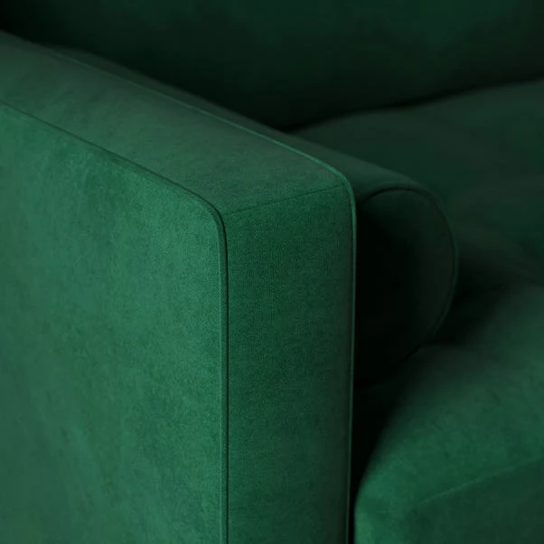 Zoe Velvet 3 Seater Sofa 15 Zoe Velvet 3 Seater Sofa - Image 15