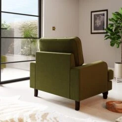 Beatrice Armchair, Matte Velvet -Furniture Store 30826050 alt06