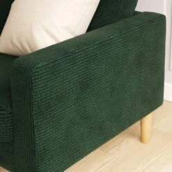 Jacob Corduroy Small Corner Chaise Sofa -Furniture Store 30826191 alt03