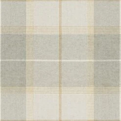 Oswald Check Armchair, Natural Grey -Furniture Store 30827492 alt07