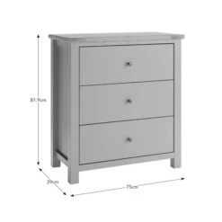 Olney 3 Drawer Chest -Furniture Store 30828261 alt09