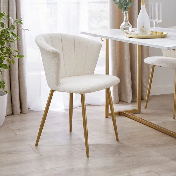 Kendall Dining Chair, Boucle 1 Kendall Dining Chair, Boucle