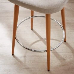 Astrid Counter Height Bar Stool, Fabric -Furniture Store 30829683 alt03