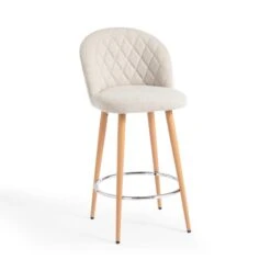 Astrid Counter Height Bar Stool, Fabric -Furniture Store 30829683 alt06