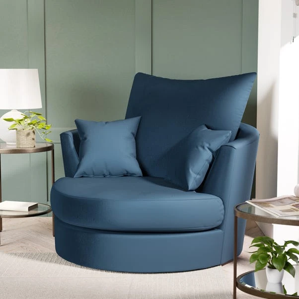 Blake Swivel Chair, Opulent Velvet 9 Blake Swivel Chair, Opulent Velvet - Image 9