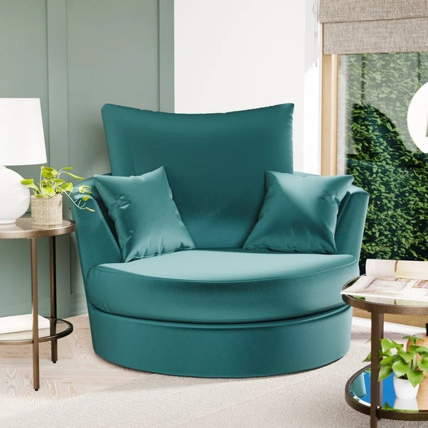 Blake Swivel Chair, Opulent Velvet 1 Blake Swivel Chair, Opulent Velvet
