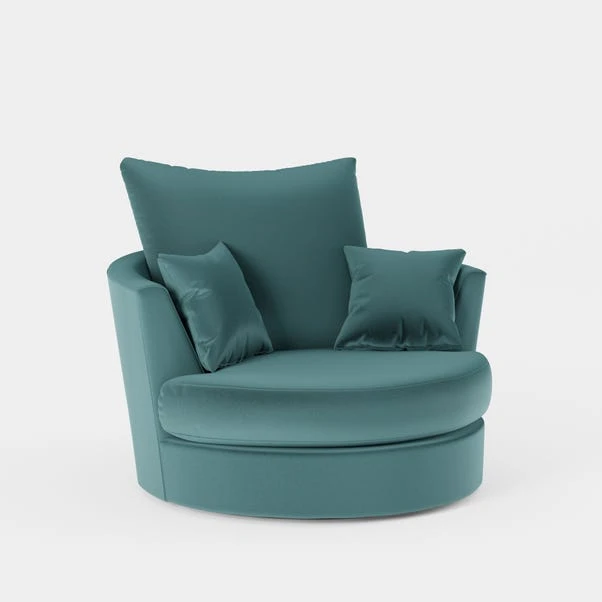 Blake Swivel Chair, Opulent Velvet 6 Blake Swivel Chair, Opulent Velvet - Image 6
