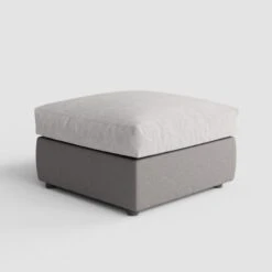 Blake Soft Faux Leather Combo Footstool -Furniture Store 30830614 alt04