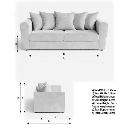 Blake Jumbo Cord 3 Seater Sofa 18 Blake Jumbo Cord 3 Seater Sofa - Image 18