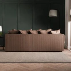 Blake Jumbo Cord Corner Sofa -Furniture Store 30830628 alt03