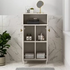 Elsie Tall Bathroom Cabinet -Furniture Store 30831343 alt01