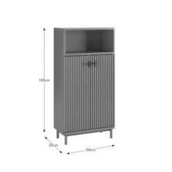 Elsie Tall Bathroom Cabinet -Furniture Store 30831347 alt09