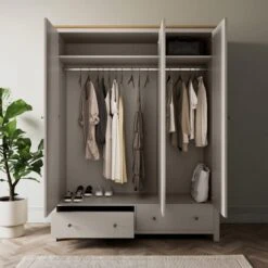Olney Triple Wardrobe -Furniture Store 30831944 alt02