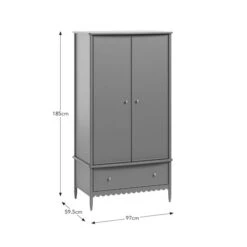 Remi Double Wardrobe -Furniture Store 30832365 alt09