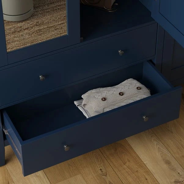 Lynton Mirrored 4 Door Wardrobe 17 Lynton Mirrored 4 Door Wardrobe - Image 17