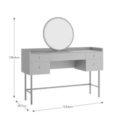 Georgi 5 Drawer Dressing Table 23 Georgi 5 Drawer Dressing Table -Furniture Store 30832764 alt09
