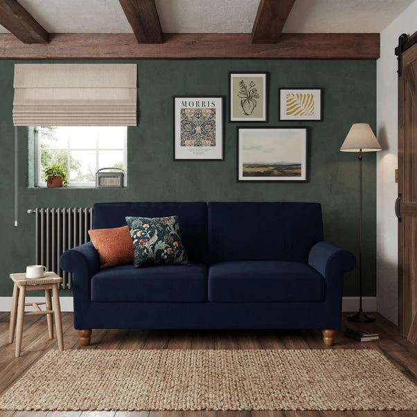 Bettie Velvet 3 Seater Double Sofa Bed 3 Bettie Velvet 3 Seater Double Sofa Bed - Image 3