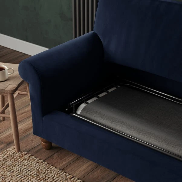 Bettie Velvet 3 Seater Double Sofa Bed 5 Bettie Velvet 3 Seater Double Sofa Bed - Image 5