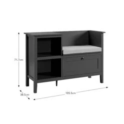 Lynton Storage Unit & Seat, Green -Furniture Store 30835260 alt09