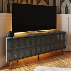Elevate SMART LED Corner TV Unit For TVs Up To 55" -Furniture Store 30836470