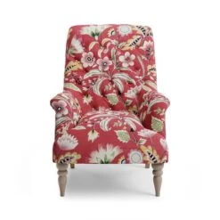 Bibury Button Joy Floral Print Occasional Armchair -Furniture Store 30837454 alt02
