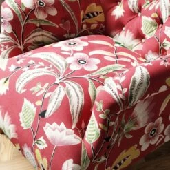 Bibury Button Joy Floral Print Occasional Armchair -Furniture Store 30837455 alt04