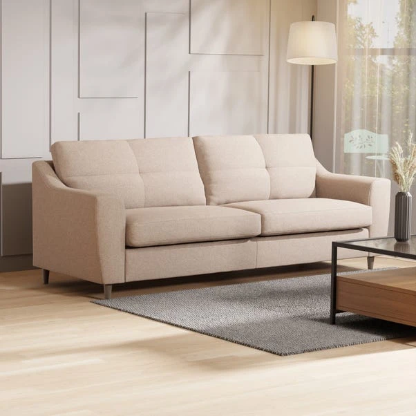 Baxter Textured Weave 4 Seater Sofa 1 Baxter Textured Weave 4 Seater Sofa