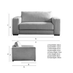 Clayton Cosy Weave 2 Seater Sofa -Furniture Store 30839340 alt09