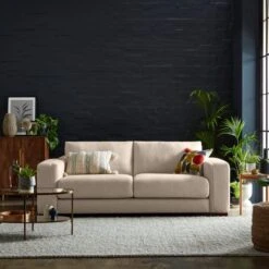 Clayton Cosy Weave 4 Seater Sofa -Furniture Store 30839342
