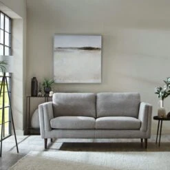 Anton Tonal Weave 3 Seater Sofa