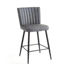 Taylor Counter Height Bar Stool, Faux Leather -Furniture Store 30842645 alt03