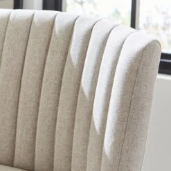 Taylor Counter Height Bar Stool, Natural Fabric -Furniture Store 30842648 alt02