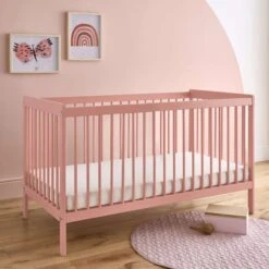 CuddleCo Nola Cot Bed, Painted Pine -Furniture Store 30844327