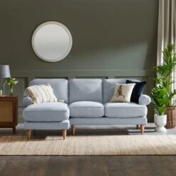 Jolene Soft Texture Corner Chaise Sofa -Furniture Store 30847021