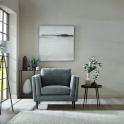 Anton Snuggle Chair, Tonal Weave -Furniture Store 30847023