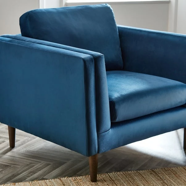 Anton Snuggle Chair, Opulent Velvet 6 Anton Snuggle Chair, Opulent Velvet - Image 6