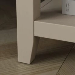 Malone 1 Drawer Slim Bedside Table, Warm Grey -Furniture Store 30847633 alt05