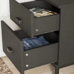 Fulton 2 Drawer Slim Bedside Table -Furniture Store 30848997 alt03