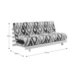 Mito Ikat Double Futon -Furniture Store 30849091 alt09