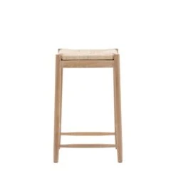 Elda Rope Dining Stool, Natural -Furniture Store 30850765 alt02