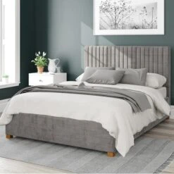 Grant Firenze Velour Ottoman Bed Frame -Furniture Store 30852485