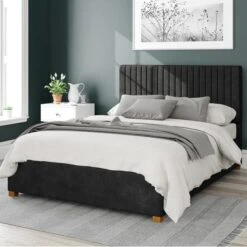 Grant Kimiyo Linen Ottoman Bed Frame -Furniture Store 30852512