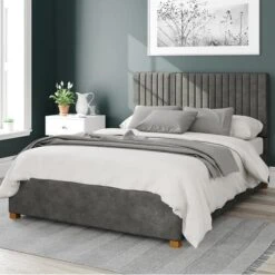 Grant Kimiyo Linen Ottoman Bed Frame -Furniture Store 30852514